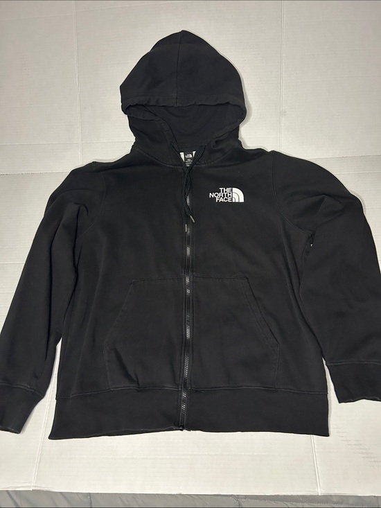 The North Face Other - Northface Men’s Large Black Fleece front zip hoodie with pockets.